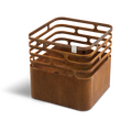 Hofats Cube Cortenstaal - afb. 1