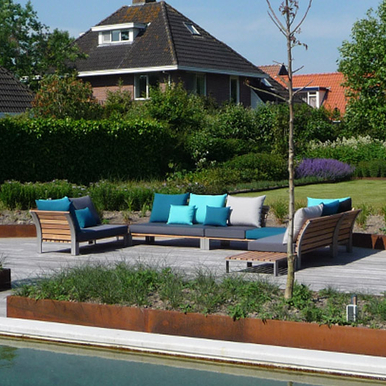 Locomotief Intentie Bijdrager Loungebank | L Vorm | U Vorm | Loungeset hoekbank| Design tuinmeubelen