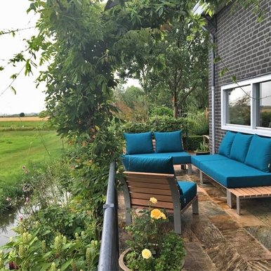 Loungeterras, terrasmeubel