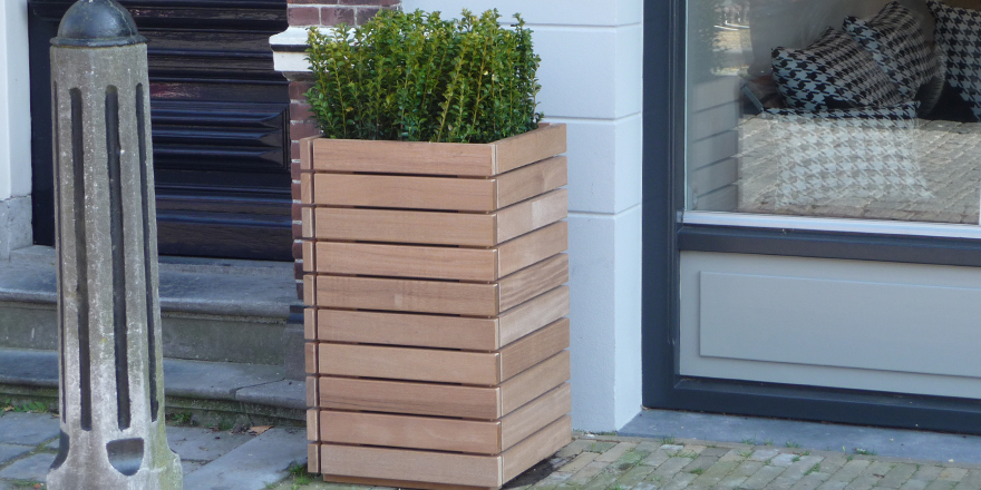 Beheer seinpaal Oppositie Houten plantenbak | #1 De design tuinmeubel specialist | Sittingimage