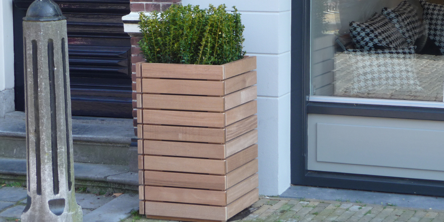 Houten plantenbak De design tuinmeubel specialist | Sittingimage