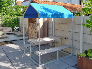 Sittingimage Inside-Outhouse Blue Roof - afb. 2