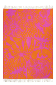 Klippan Blomraka cerise/orange - afb. 2