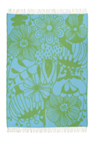 Klippan Blomraka green/blue