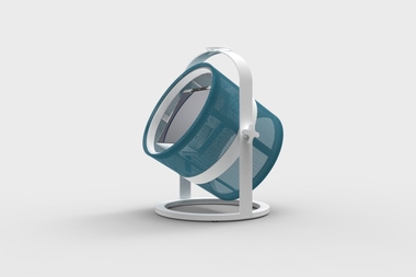 Maiori La Lampe Petit  - Maiori Batyline Cyan/White - afb. 1