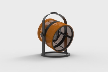 Maiori La Lampe Petit  - Maiori Batyline Orange/Charcoal - afb. 1