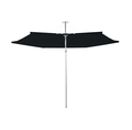 Umbrosa Infina Round design parasol zwart - afb. 1
